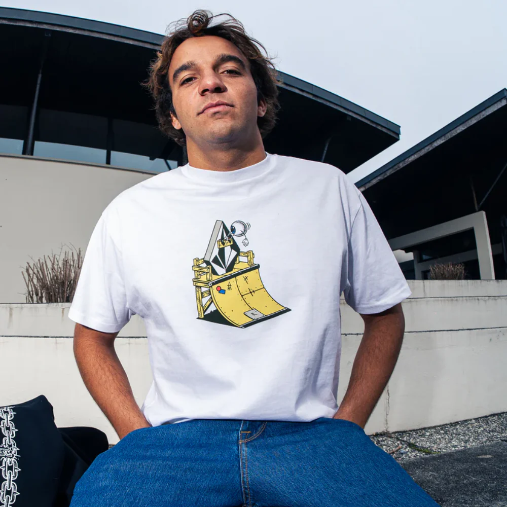 FA Daniel Shepard Walleye T-Shirt White - Image 4