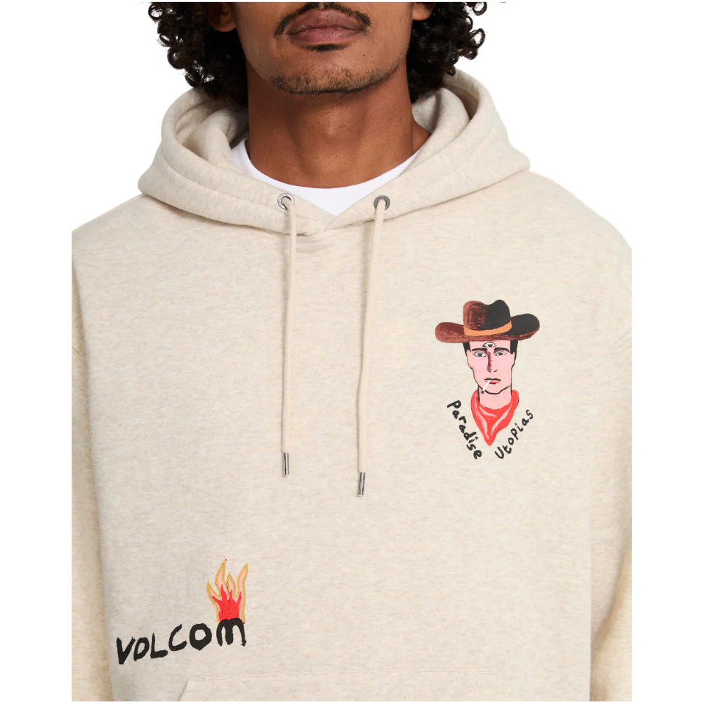 FA Mickey Mason Hoodie Dust Heather - Image 4