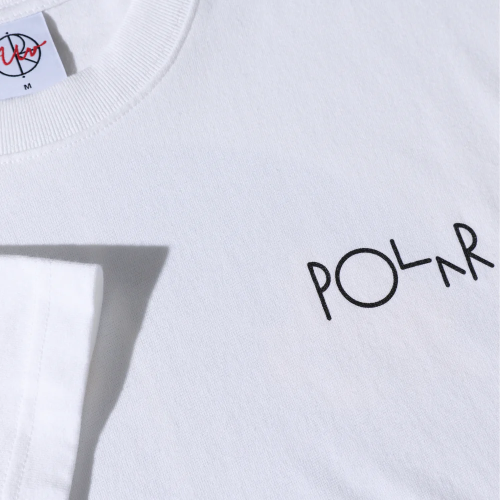 Fill Logo T-Shirt Märtas Roses White - Image 3