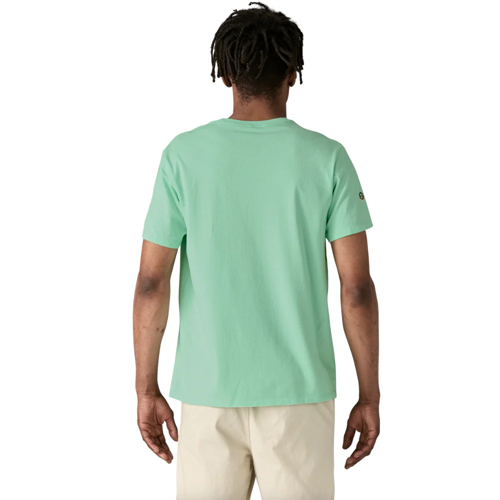 Fitz Roy Icon Responsibili-Tee T-Shirt Rinsed Green - Image 3