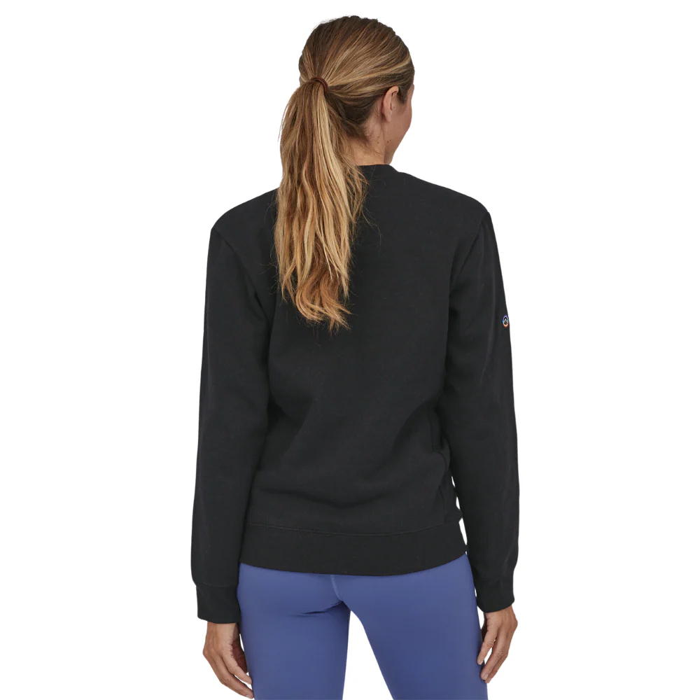 Fitz Roy Icon Uprisal Crew Sweatshirt Ink Black - Image 2