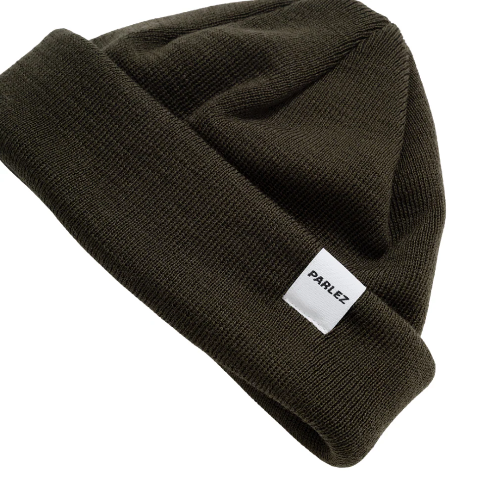 Flatholm Beanie Khaki - Image 2