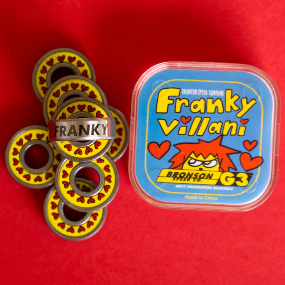 Franky Villani G3 Bronson Skateboard Bearings - Image 2