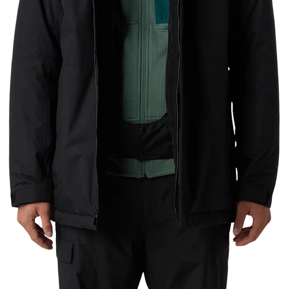 Freedom Insulated Snowboard Jacket Black NPF - Image 9