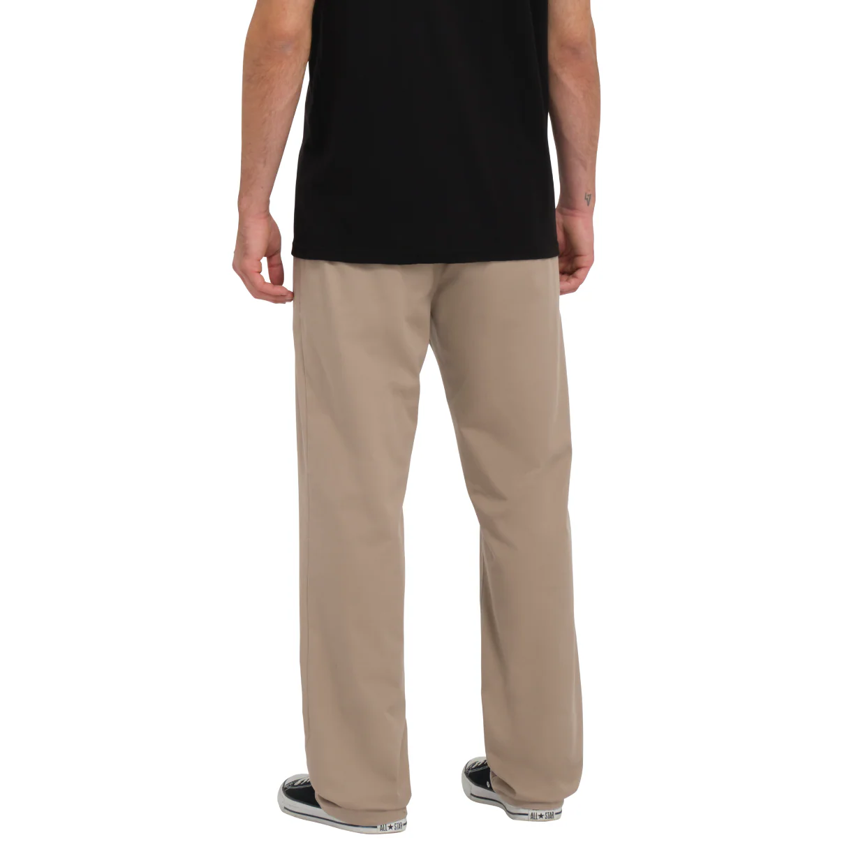 Frickin Regular Stretch Chino Trousers Khaki - Image 2