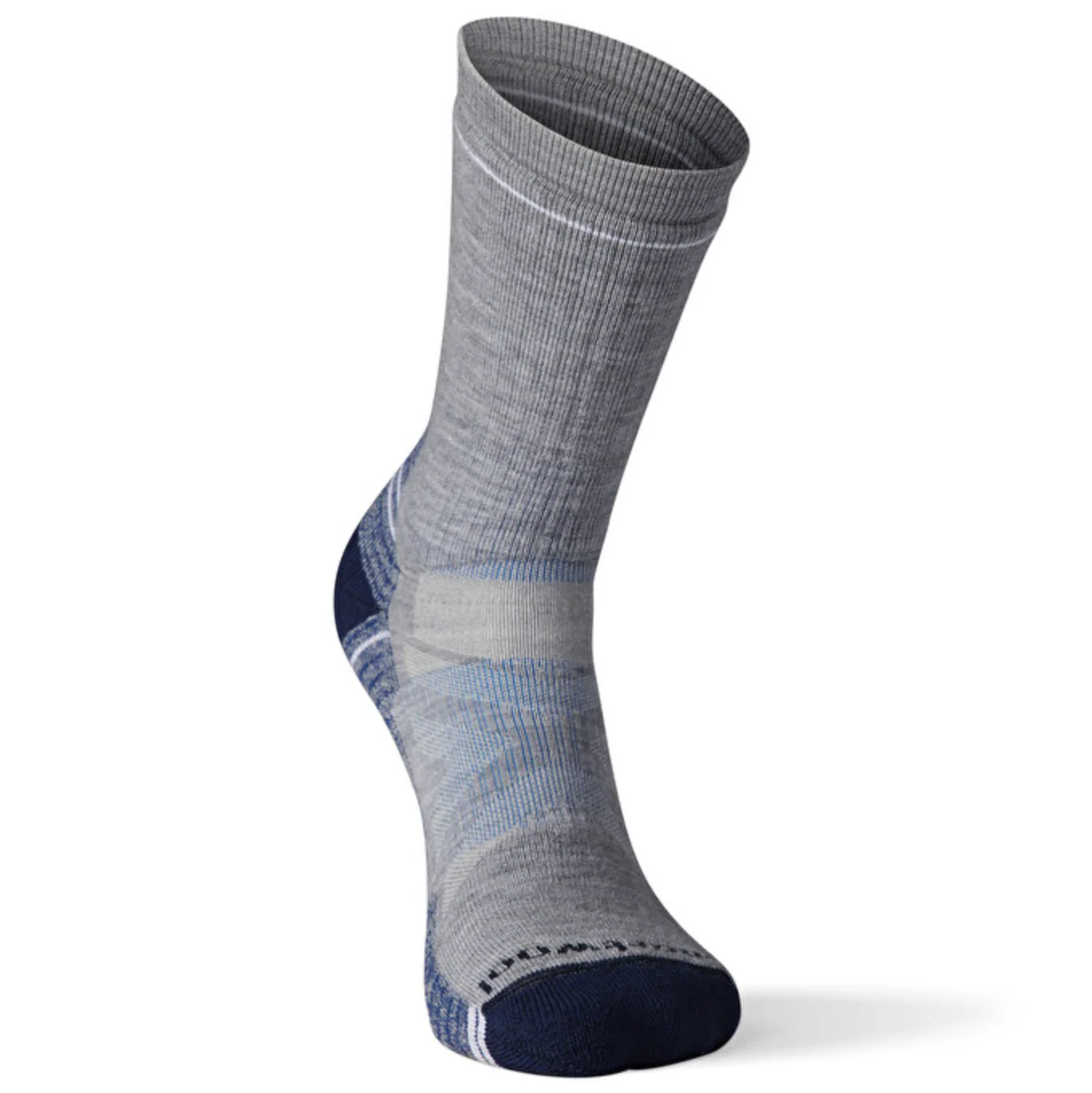 Full Cushion Crew Hike Socks Light Gray - Image 3