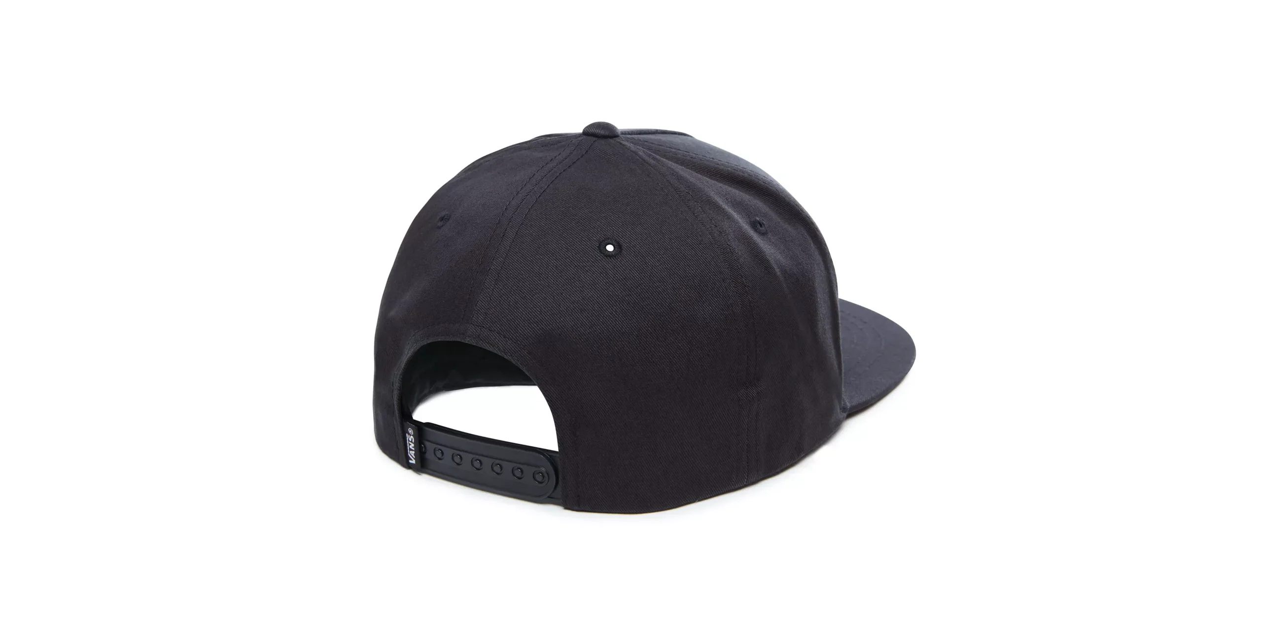 Full Patch Snapback Cap True Black - Image 3