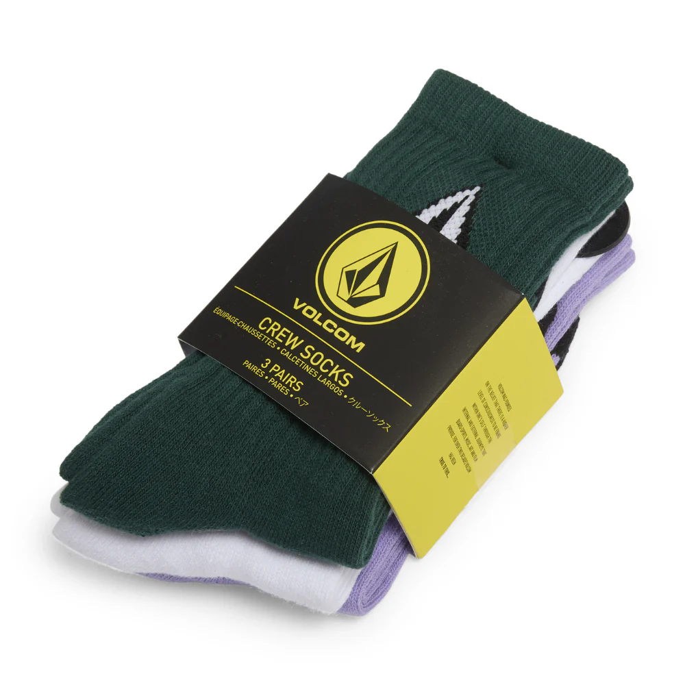 Kids Full Stone Socks 3 Pack Multicolor - Image 2