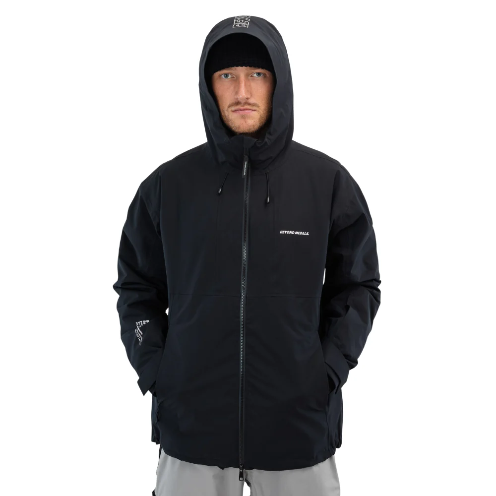 Fullzip Snowboard Jacket 2L 2025 Black