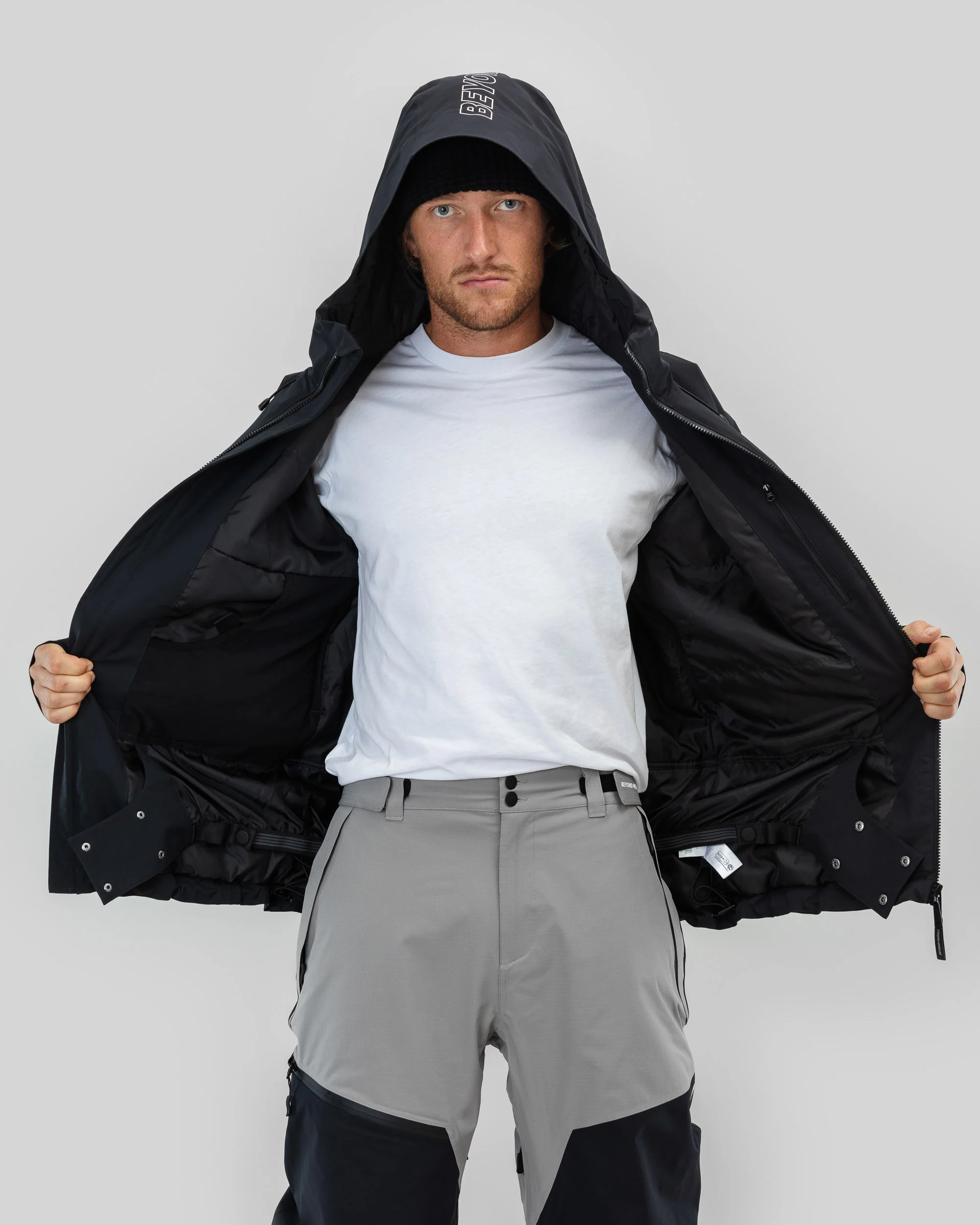 Fullzip Snowboard Jacket 2L 2025 Black - Image 14