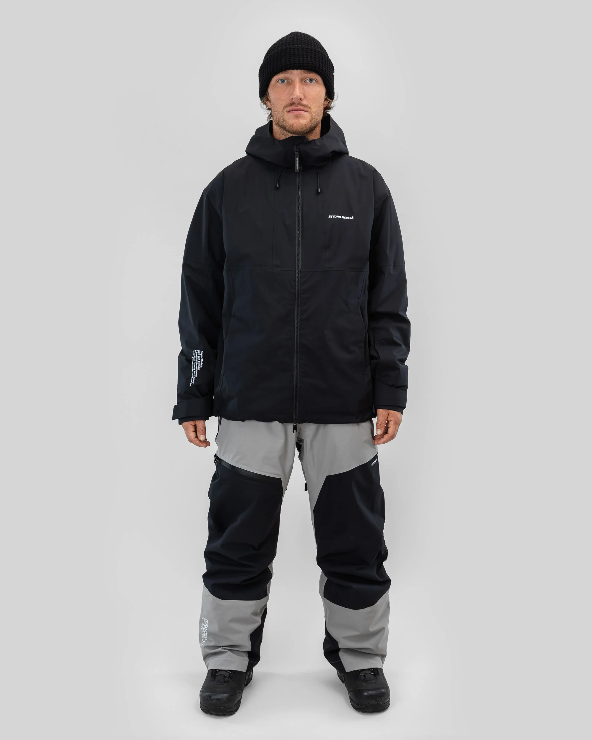 Fullzip Snowboard Jacket 2L 2025 Black - Image 2