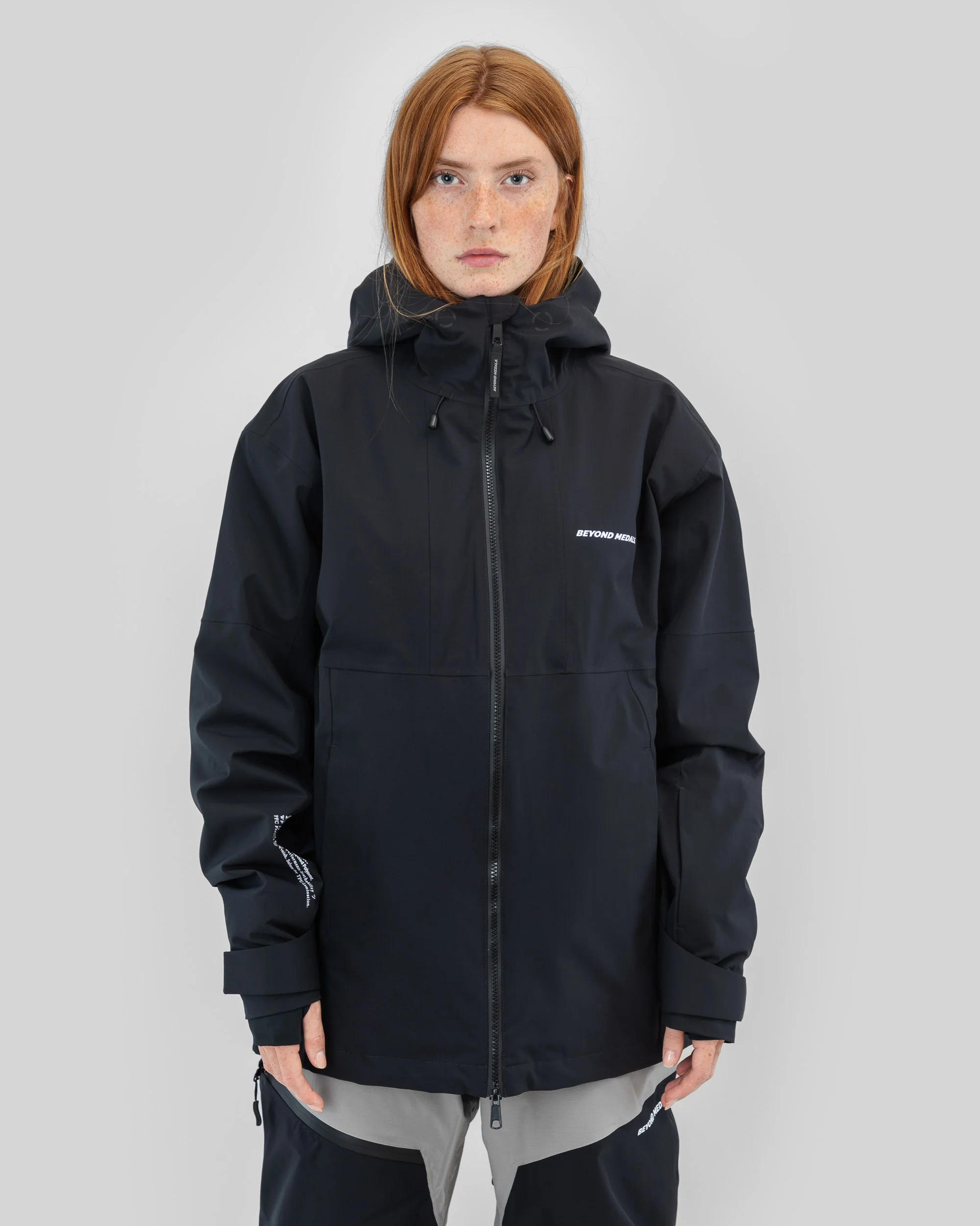 Fullzip Snowboard Jacket 2L 2025 Black - Image 3
