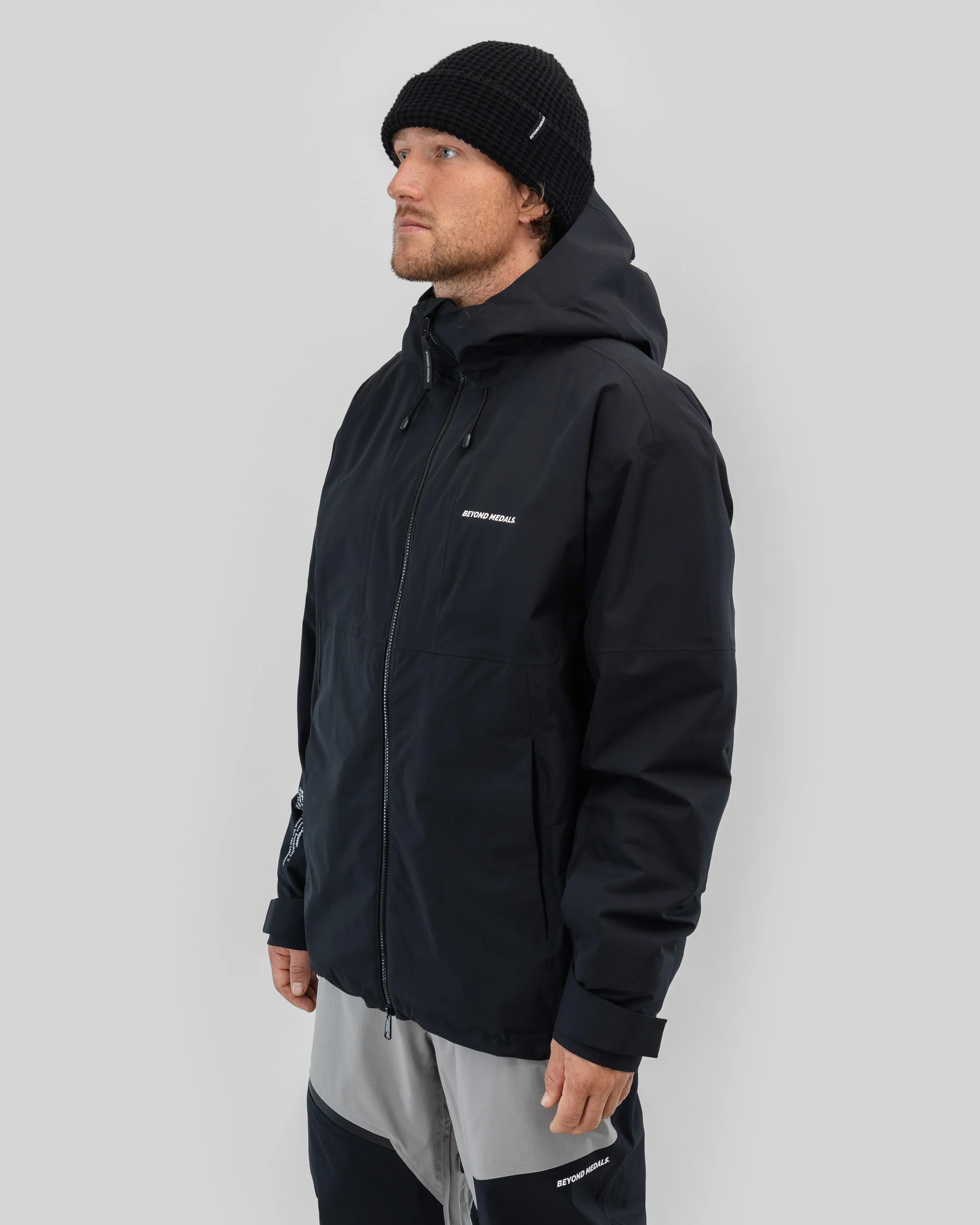 Fullzip Snowboard Jacket 2L 2025 Black - Image 4