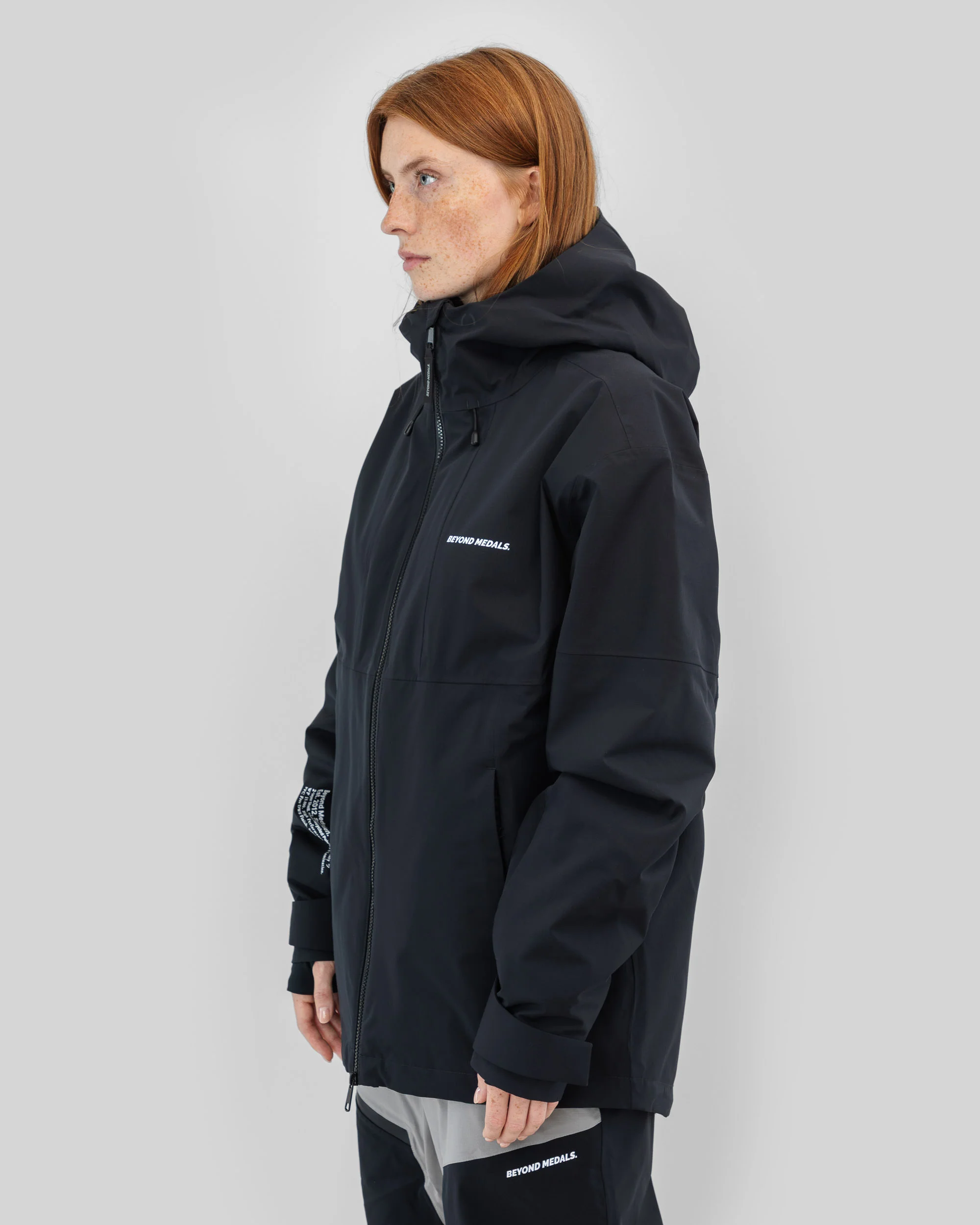 Fullzip Snowboard Jacket 2L 2025 Black - Image 5