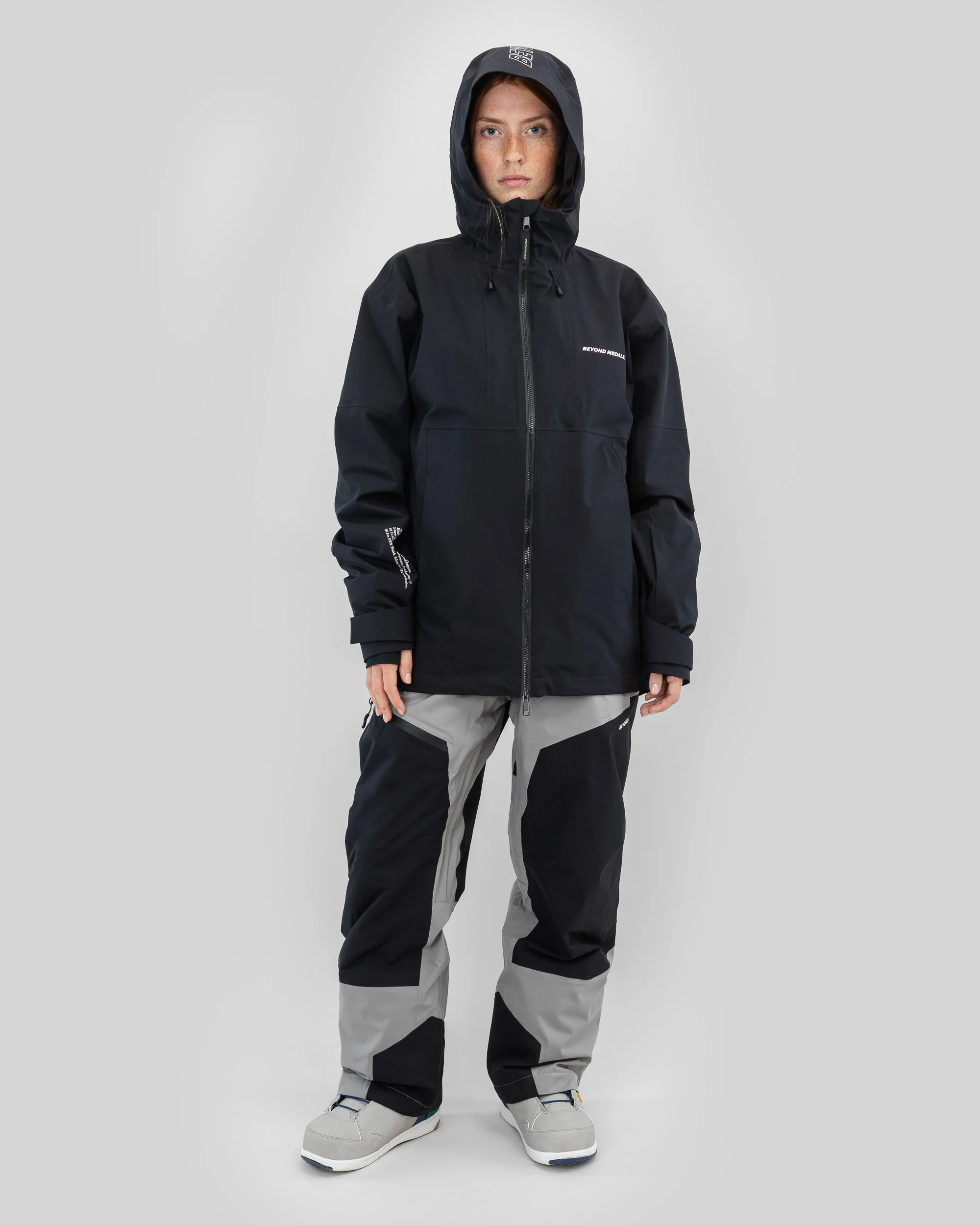 Fullzip Snowboard Jacket 2L 2025 Black - Image 8
