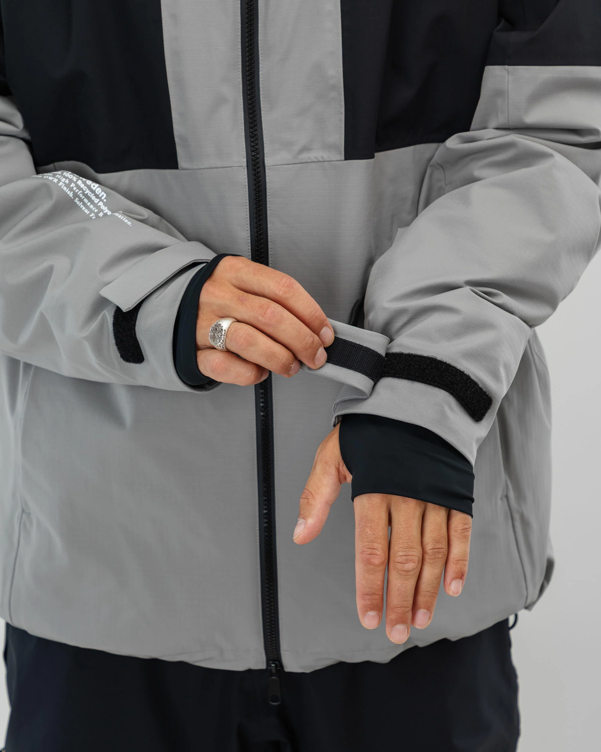 Fullzip Snowboard Jacket 2L 2025 Grey - Image 6