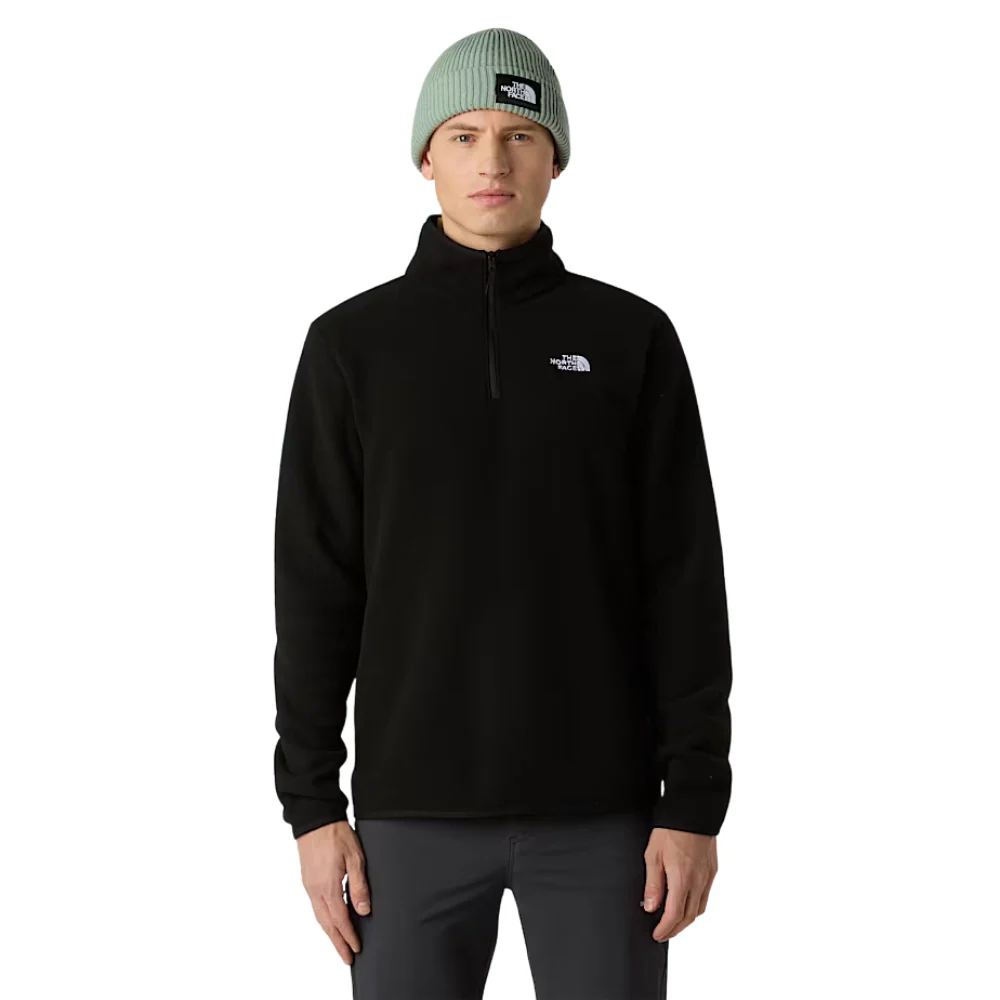 Glacier 1/4 Zip Fleece Jacket Black