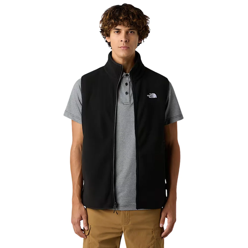 Glacier Fleece Jacket Black - Image 5