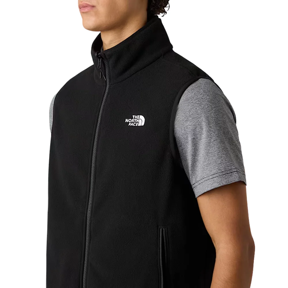Glacier Fleece Jacket Black - Image 8