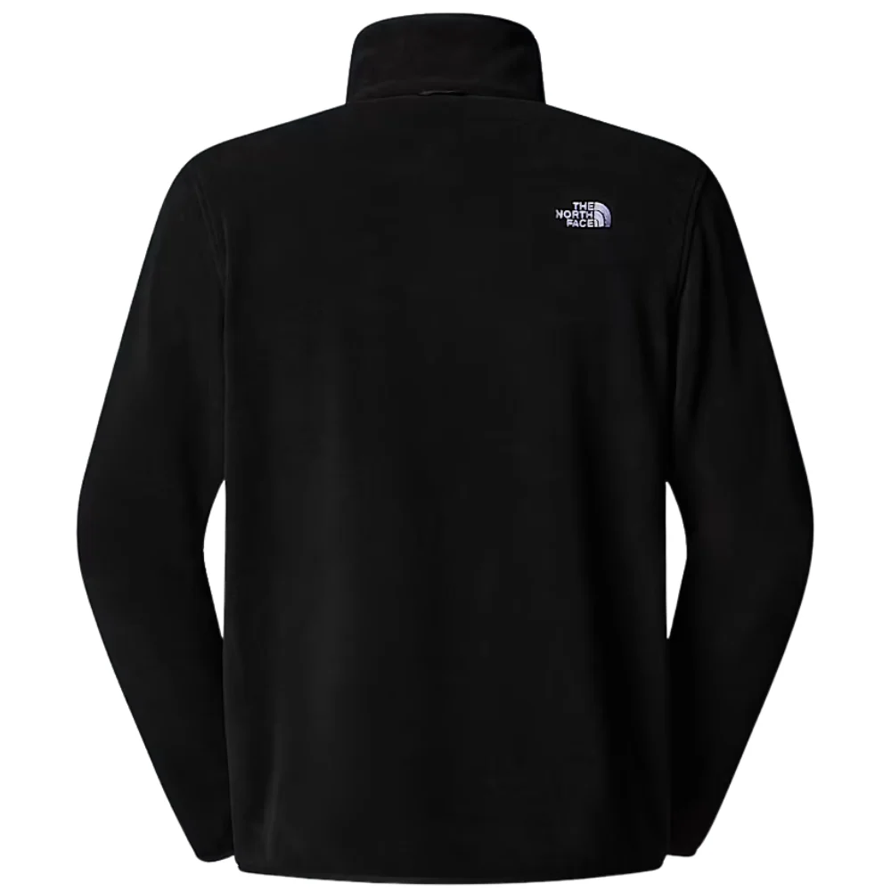 Glacier Fleece Jacket Black - Image 3