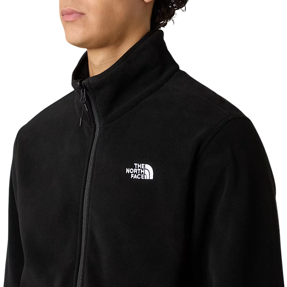 Glacier Fleece Jacket Black - Image 7