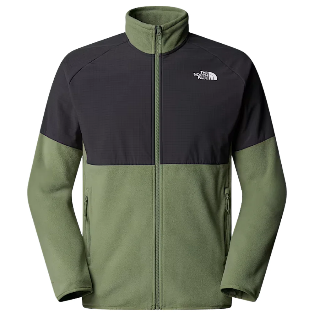 Glacier Full Zip Fleece Jacket Bark Mist/Asphalt Grey - Image 2