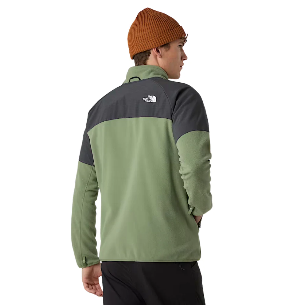 Glacier Full Zip Fleece Jacket Bark Mist/Asphalt Grey - Image 4