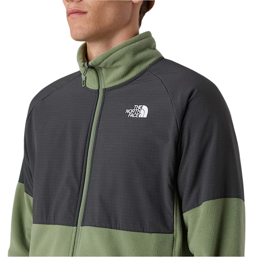 Glacier Full Zip Fleece Jacket Bark Mist/Asphalt Grey - Image 5