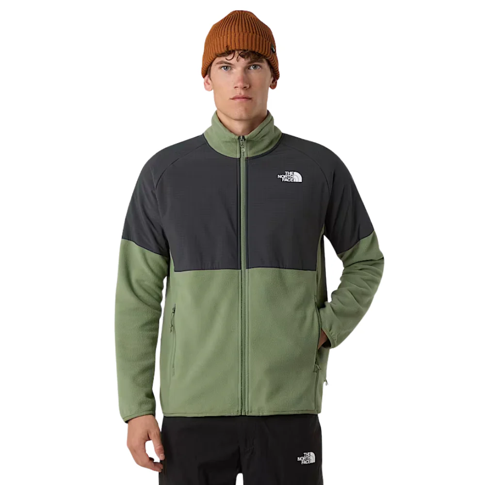Glacier Full Zip Fleece Jacket Bark Mist/Asphalt Grey - Image 7