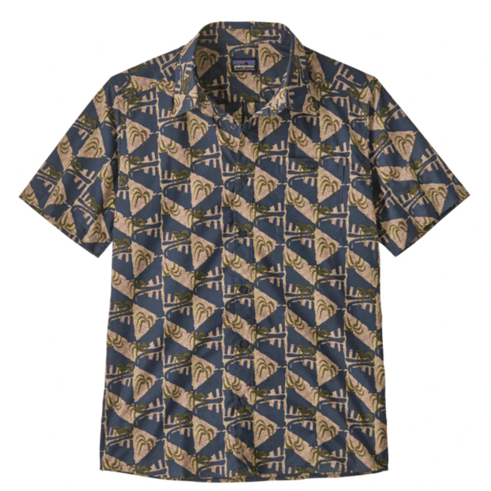 Go To Shirt Jaguar Geo Dolomite Blue