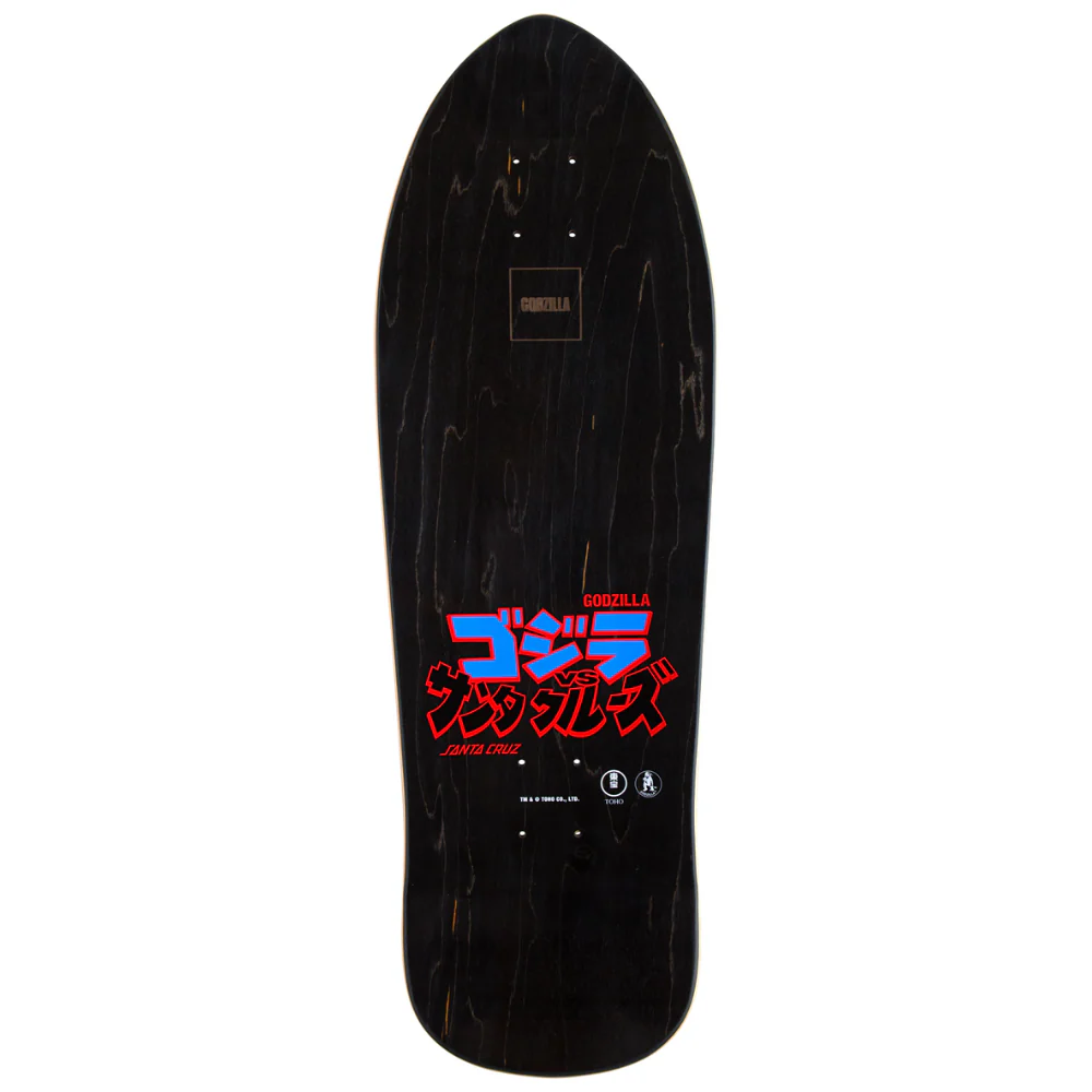 Godzilla Jr. Natas Black 9.9" Skateboard Deck - Image 2
