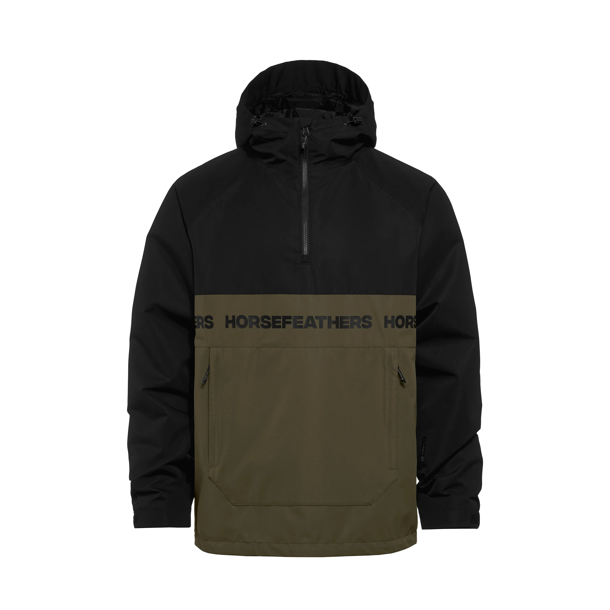 Gordie Jacket Black/ Olive Night - Image 10