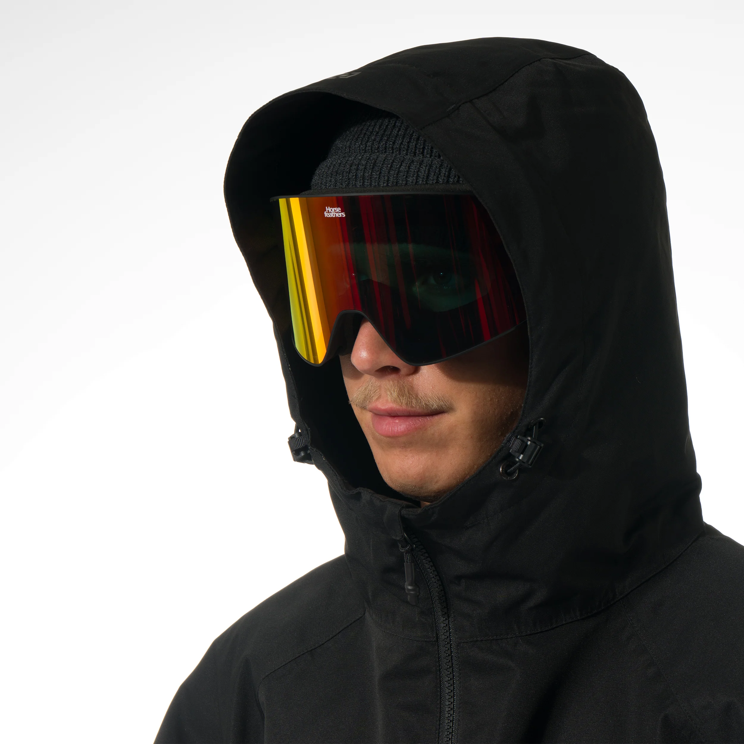 Gordie Jacket Black/ Olive Night - Image 7