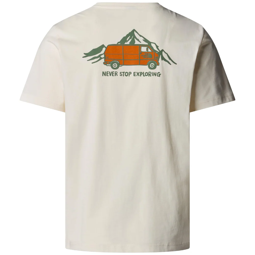 Graphic Outdoor T-Shirt White Dune - Image 2