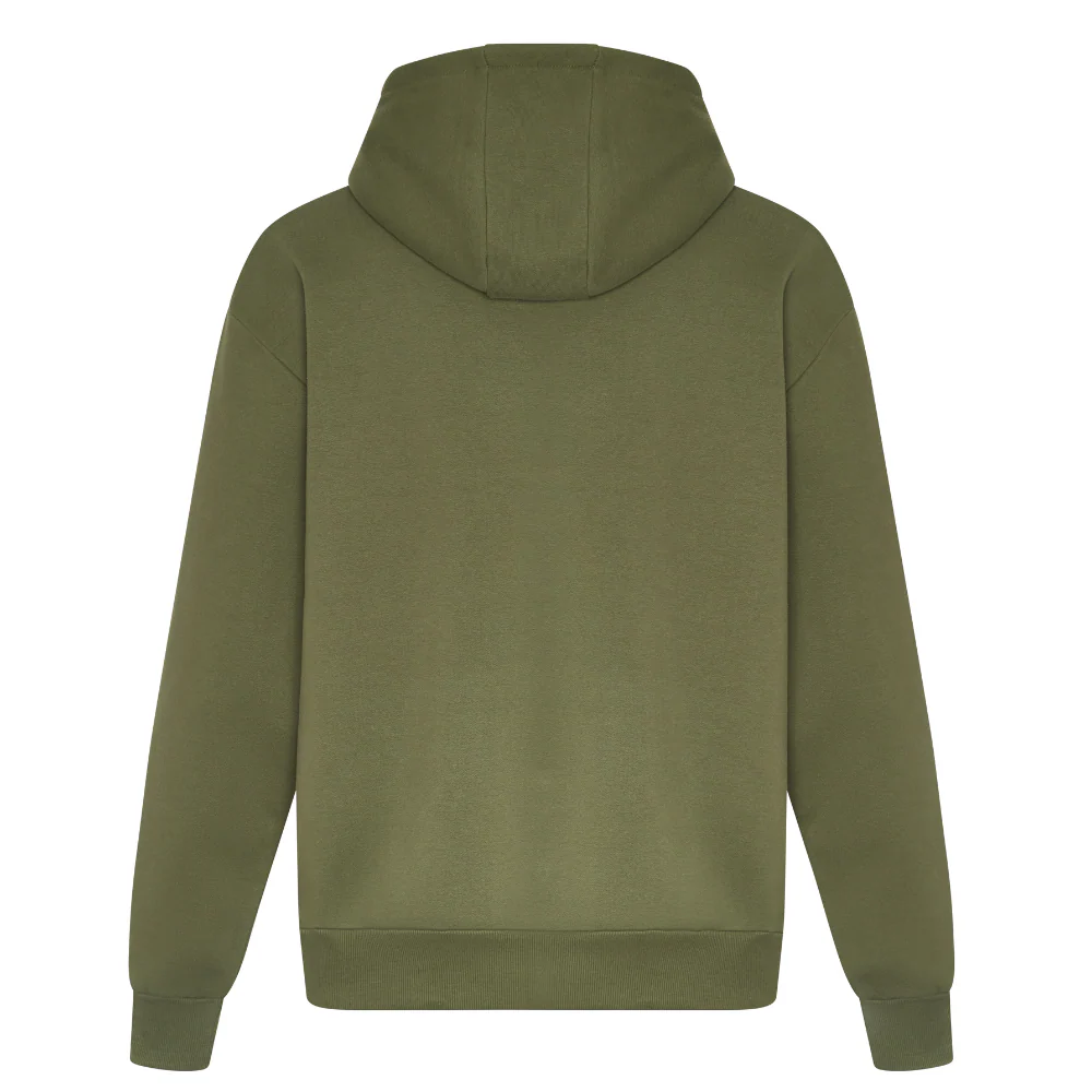 Greetings From Stoked Skate Hoodie Green - Image 2