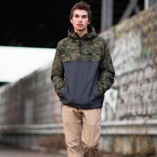 Gridstop Halfzip Camou Olive - Image 5