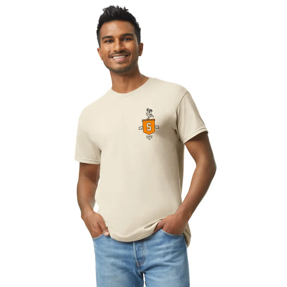 Handplant Orange T-shirt Natural - Image 2