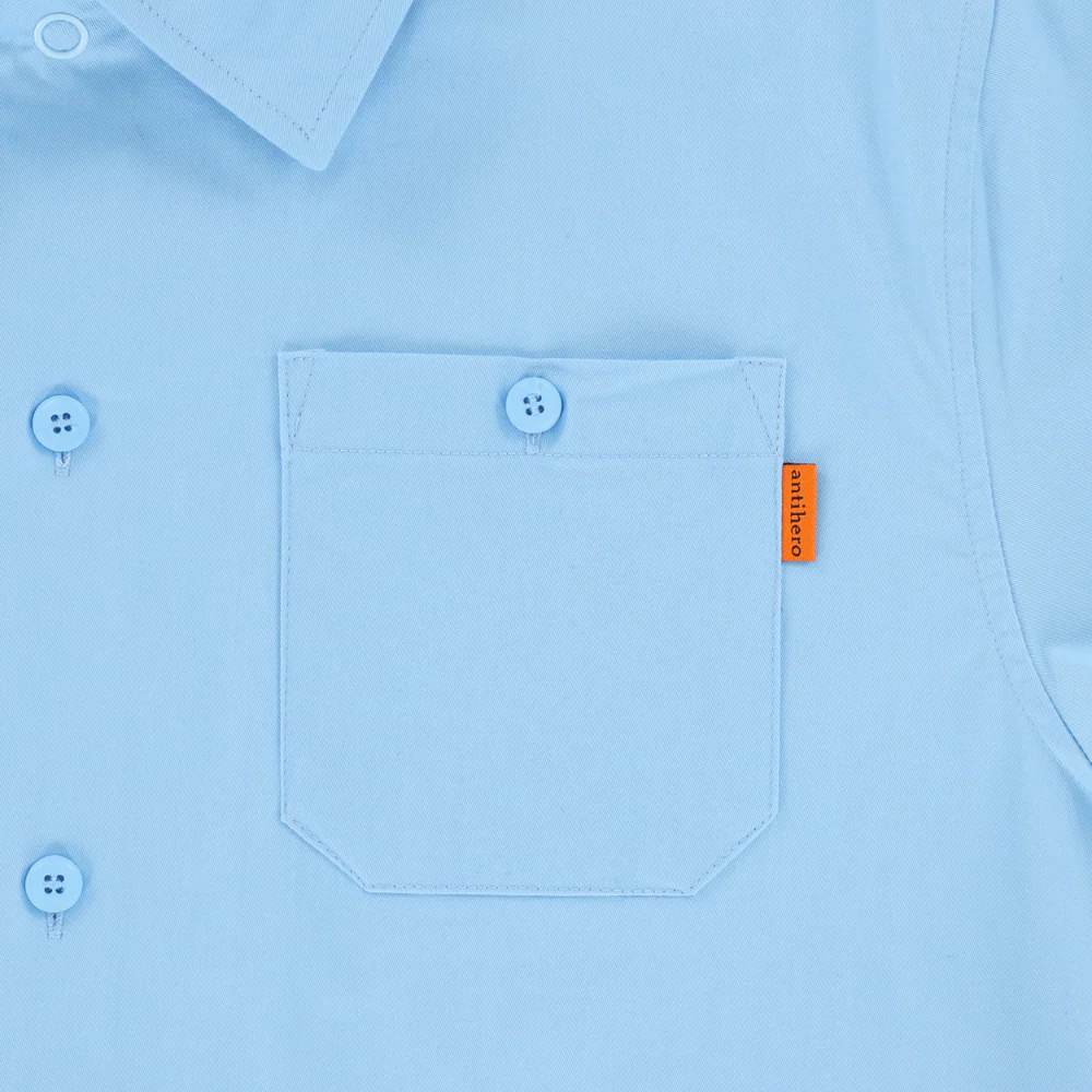 Hecho Por Skate Shirt Light Blue - Image 3