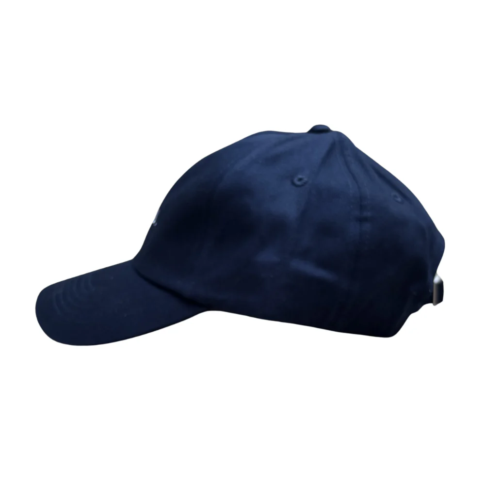Heritage Minimal 5 Panel Cap French Navy - Image 2