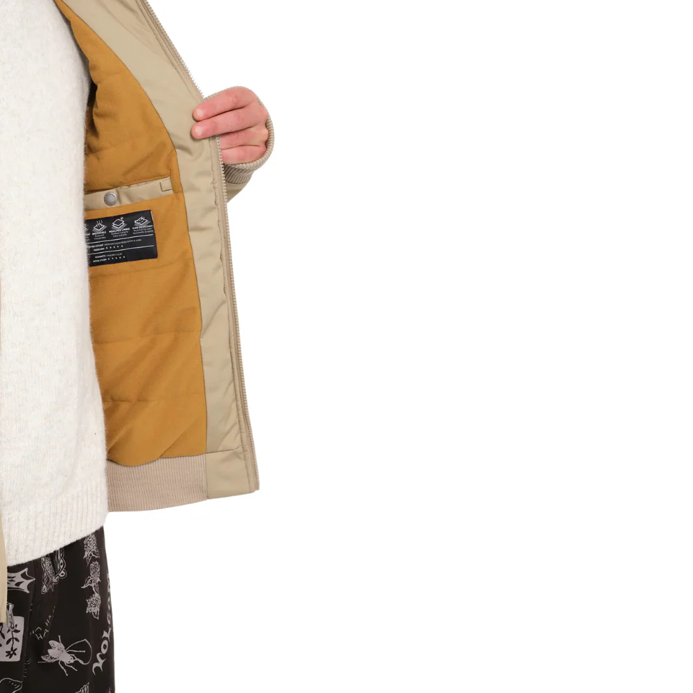 Hernan 10K Jacket Khaki - Image 6