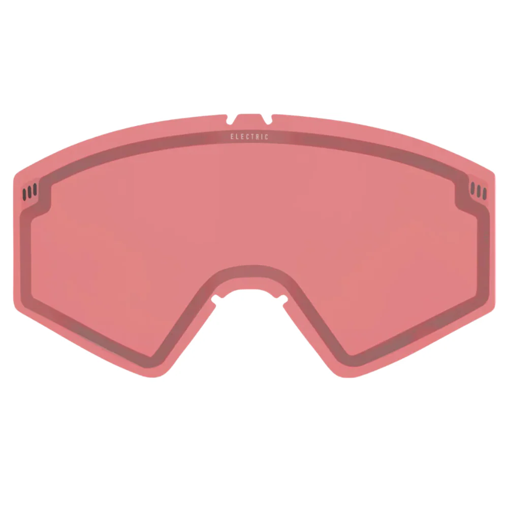Hex Matte Black + Red Chrome Lens Snowboard Goggles - Image 4
