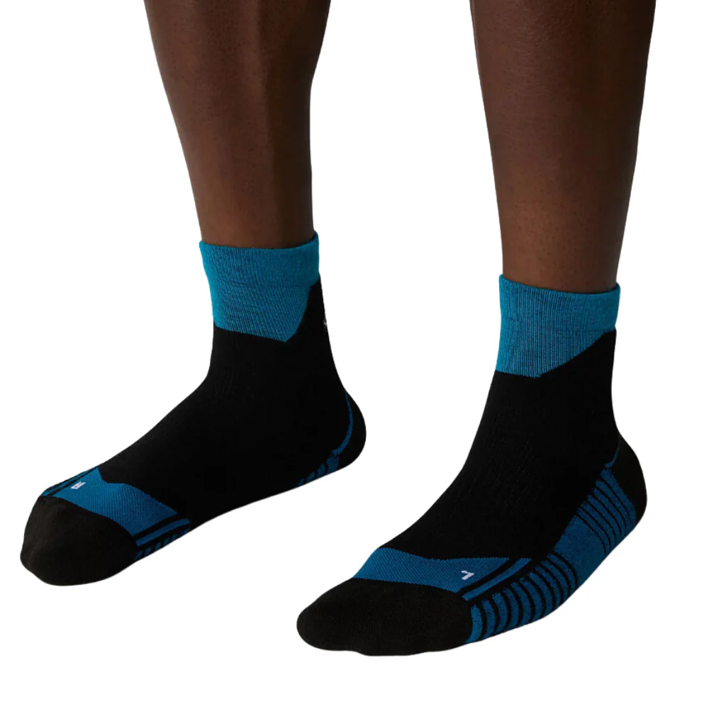 Hiking Quarter Sock TNF Black/Adriatic Blue - Image 2
