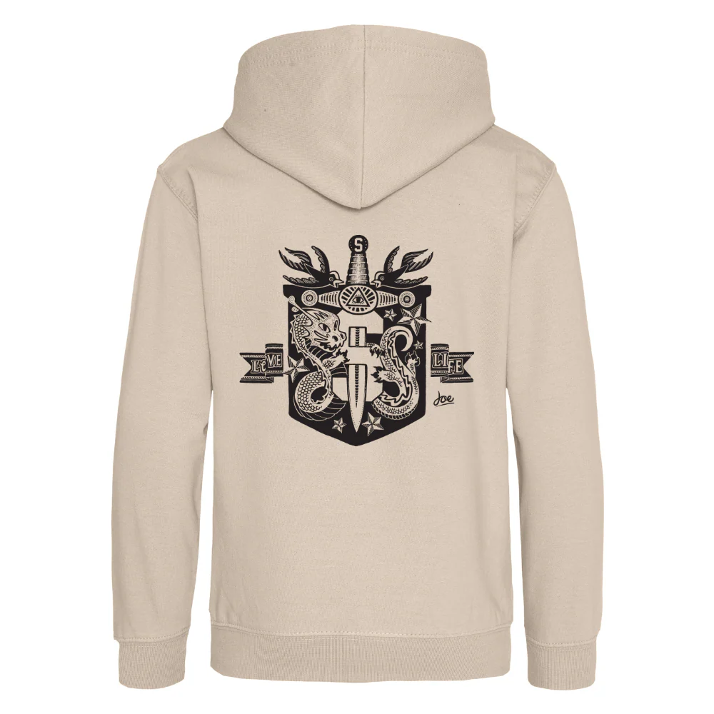 Illuminati Light Hoodie Natural Stone - Image 2