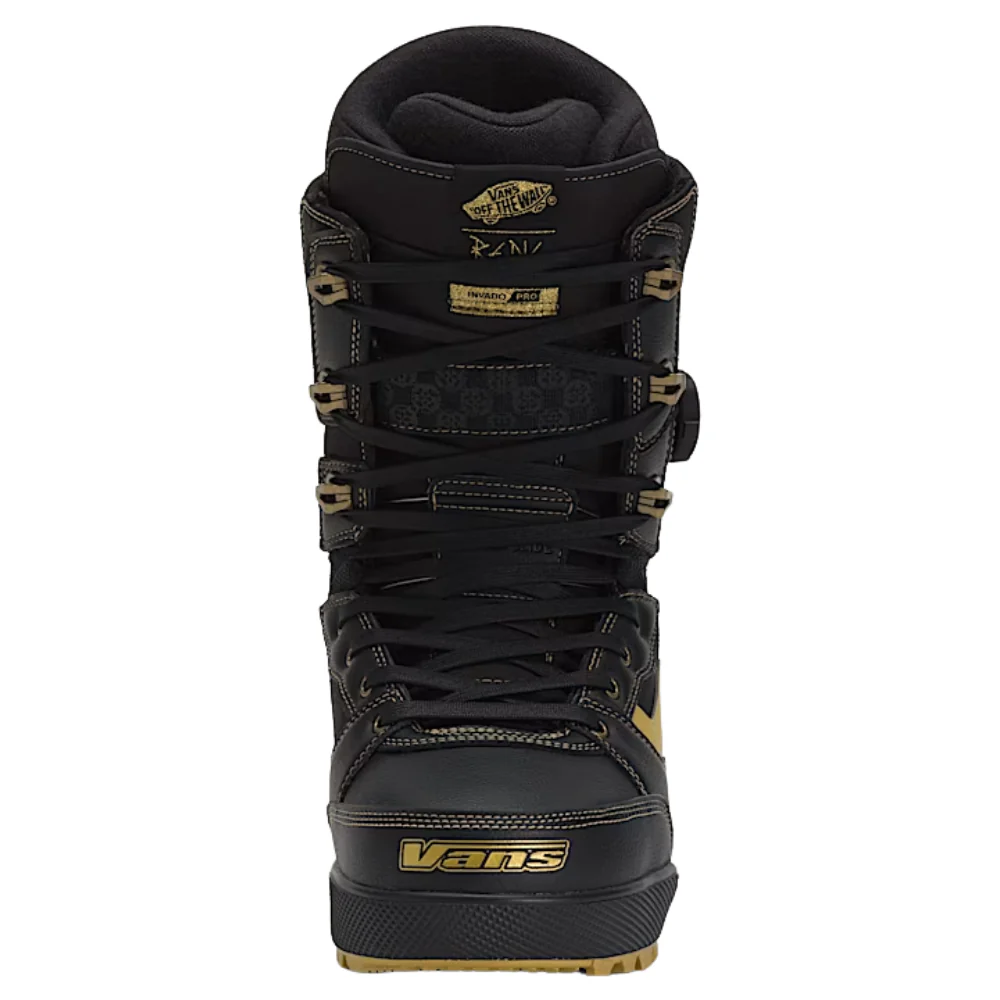 Invado Pro X Rene Rinnekangas Black/Gold Snowboard Boots - Image 3
