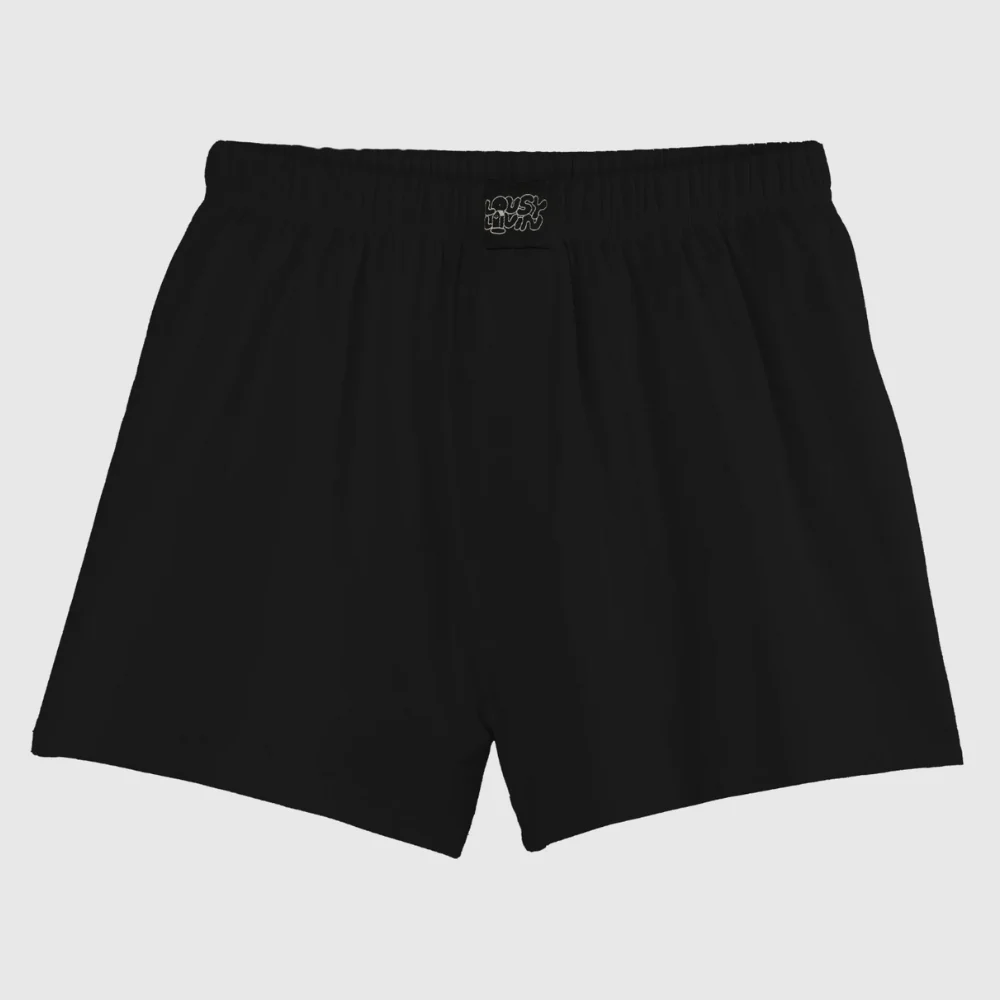 Jersey Stretch 2pack Boxershorts Black/ White - Image 2