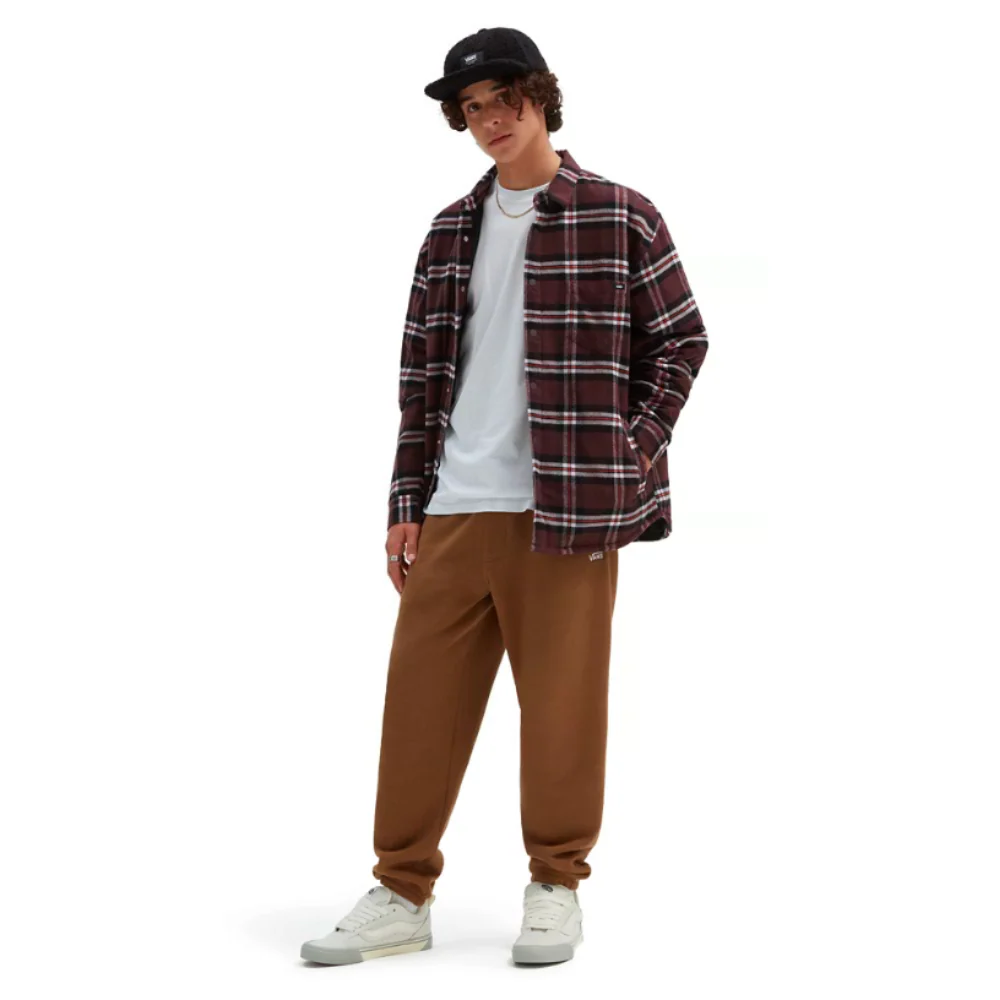 Kesler Longsleeve Shirt Fudge/Lavender Frost - Image 4