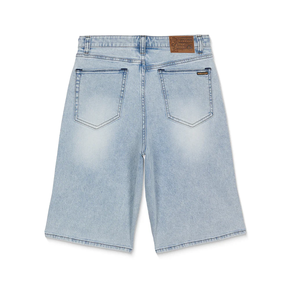 Kids Billow Denim Short Desert Dirt Indigo - Image 2