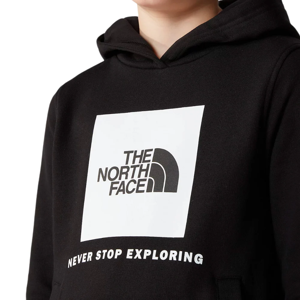 Kids Box Hoodie TNF Black - Image 3