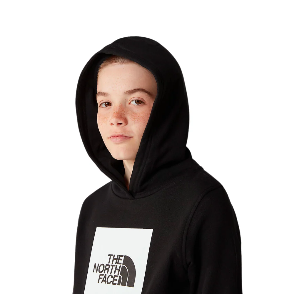 Kids Box Hoodie TNF Black - Image 4