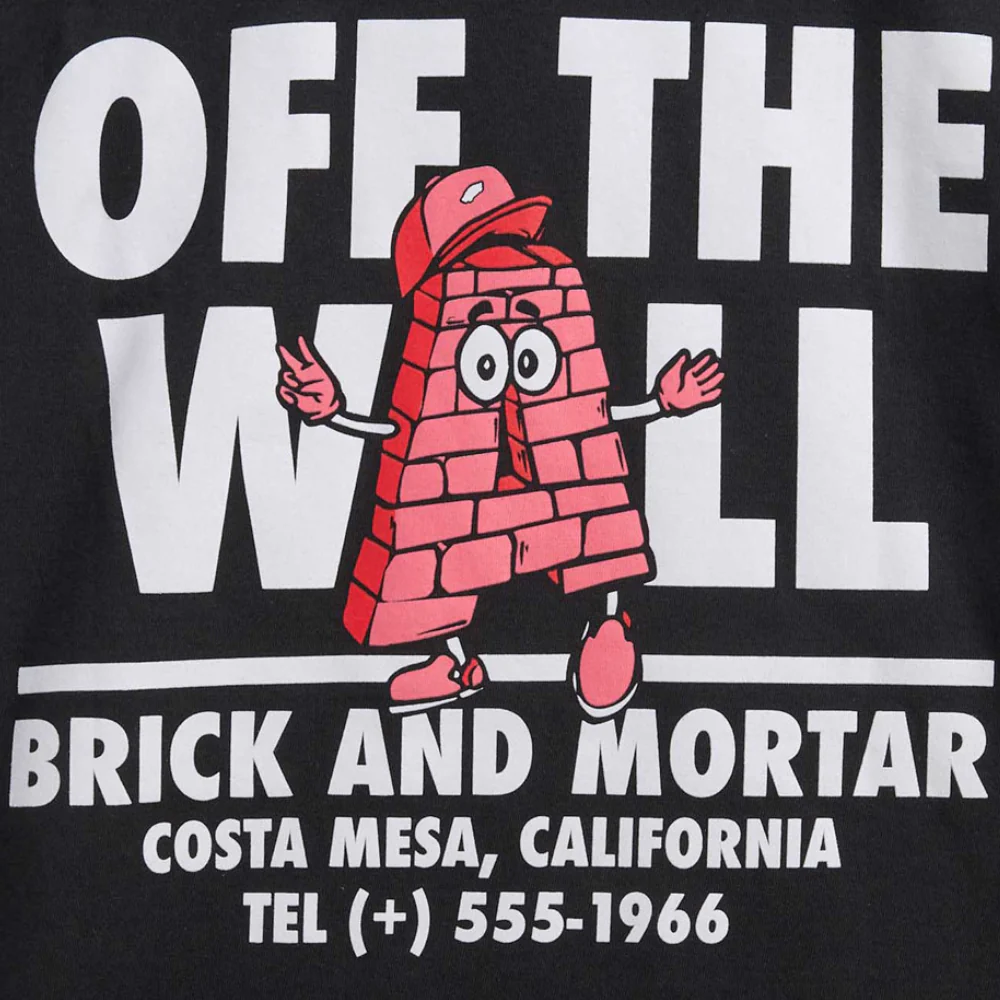 Kids Brick and Mortar T-Shirt Black - Image 3